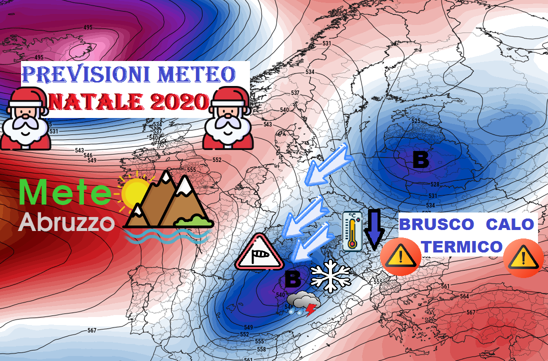 Previsioni Meteo Natale Brusco Calo Termico Dalla Sera Di Natale